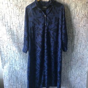 MARIMEKKO Midi Shift Long Sleeve Dress